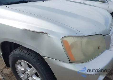 2003 Toyota Highlander V6 z USA, uszkodzony, nr VIN JTEGF21A930114756